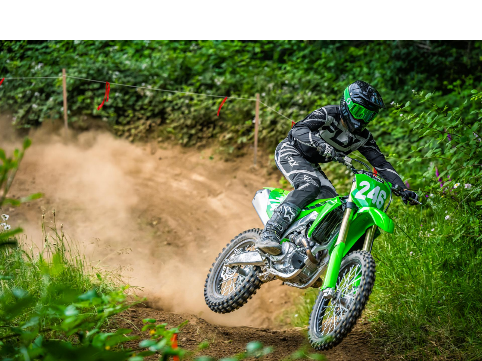 Мотоцикл KAWASAKI KX 250 X (Lime Green) 2025